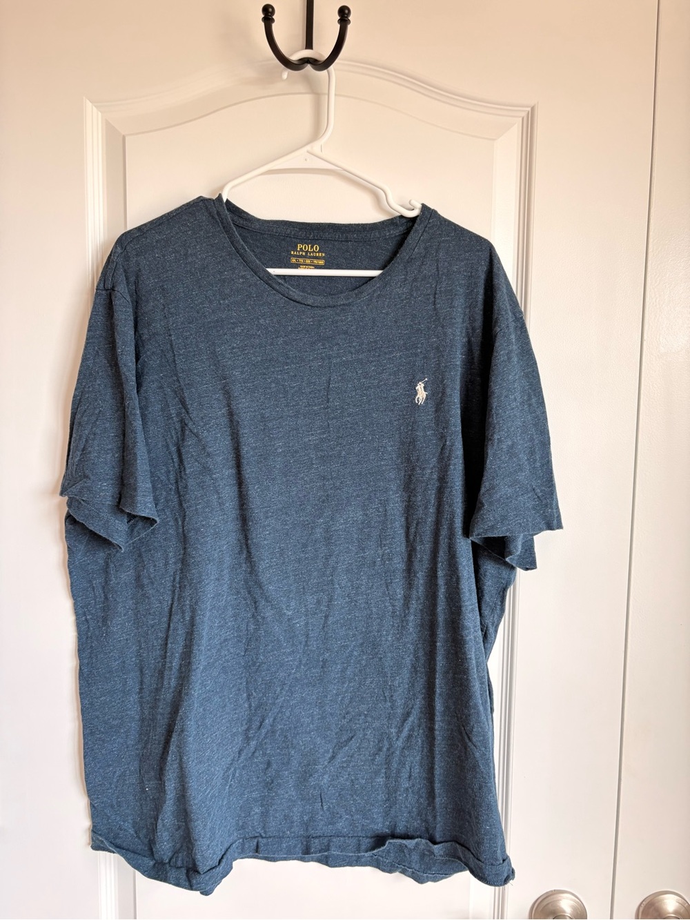 Polo by Ralph Lauren Heather Navy Crewneck Short Sleeve Tee